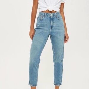TopShop Moto High-Waisted Mom Jeans